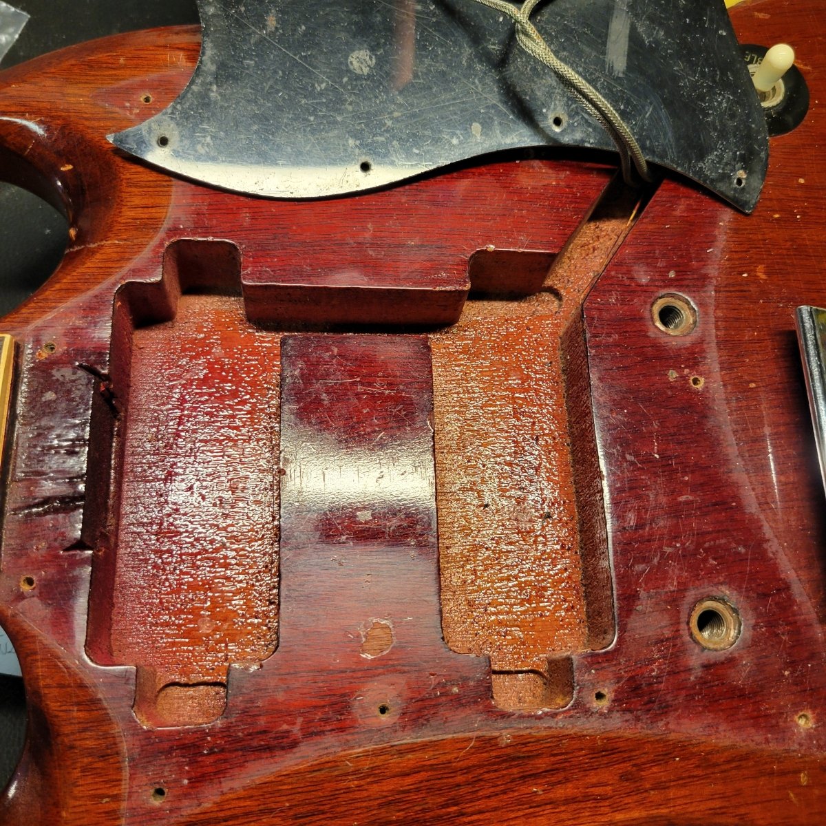 Gibson SG Special 1968 Large Pickguard - Mahar's Vintage Guitars