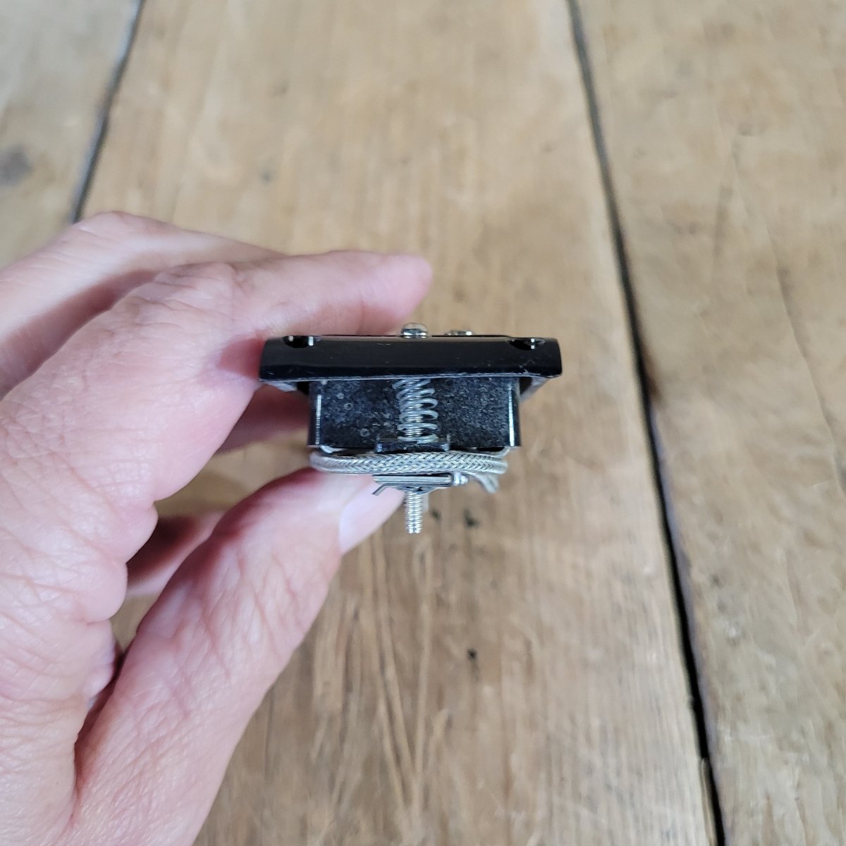 Gibson SG Special Mini Humbucker 1970s Black with Rings, Screws & Springs - Mahar's Vintage Guitars