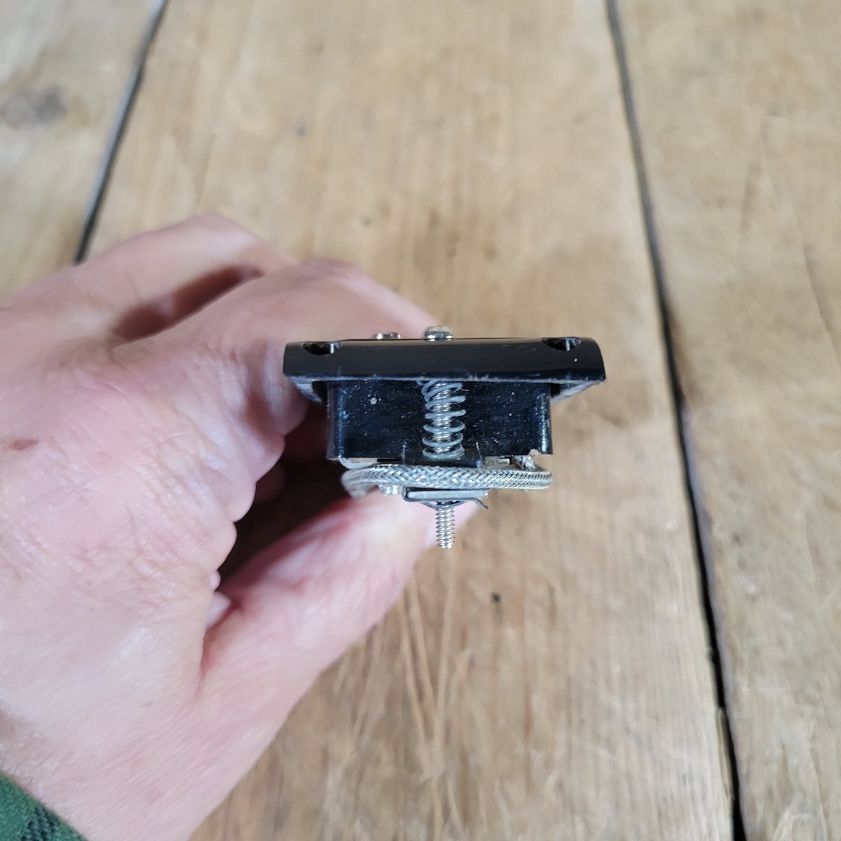 Gibson SG Special Mini Humbucker 1970s Black with Rings, Screws & Springs - Mahar's Vintage Guitars