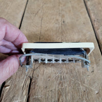 Gibson Shaw NOS Patent Number Humbucker 1980s Double Cream With Ring and Screws - Mahar's Vintage Guitars