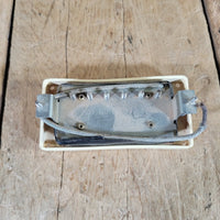 Gibson Shaw NOS Patent Number Humbucker 1980s Double Cream With Ring and Screws - Mahar's Vintage Guitars