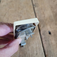 Gibson Shaw NOS Patent Number Humbucker 1980s Double Cream With Ring and Screws - Mahar's Vintage Guitars