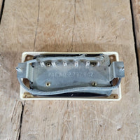 Gibson Shaw NOS Patent Number Humbucker 1980s Double Cream With Ring and Screws - Mahar's Vintage Guitars