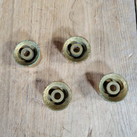 Gibson Speed Knobs Gold 1/2" 1953 1954 1955 - Mahar's Vintage Guitars