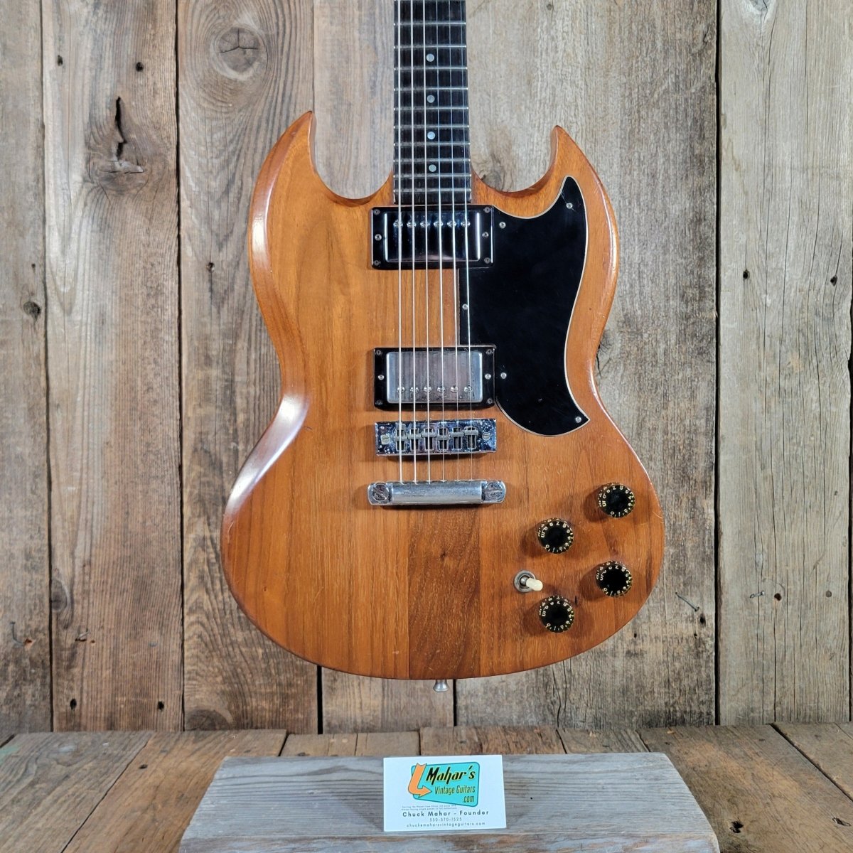 1979 Gibson The SG (Firebrand) Walnut Natural | Mahar's Vintage
