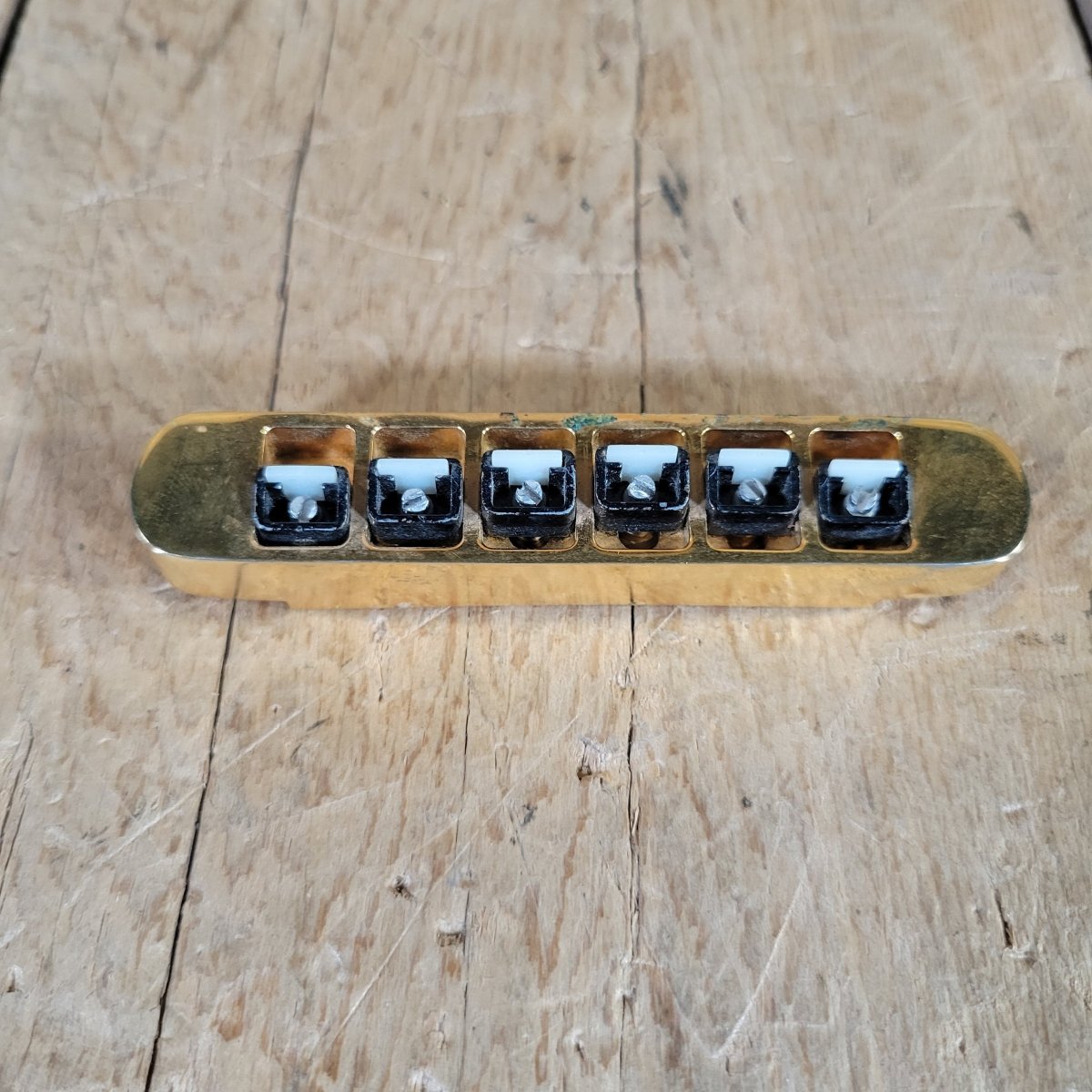 Gibson Three-Point Gold Tune-o-Matic Bridge Explorer NOS | Mahar's