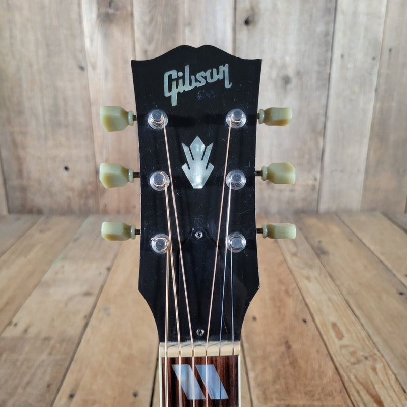 Gibson True Vintage J - 185 TV 2014 – Vintage Sunburst, Acoustic Guitar with Case - Mahar's Vintage Guitars