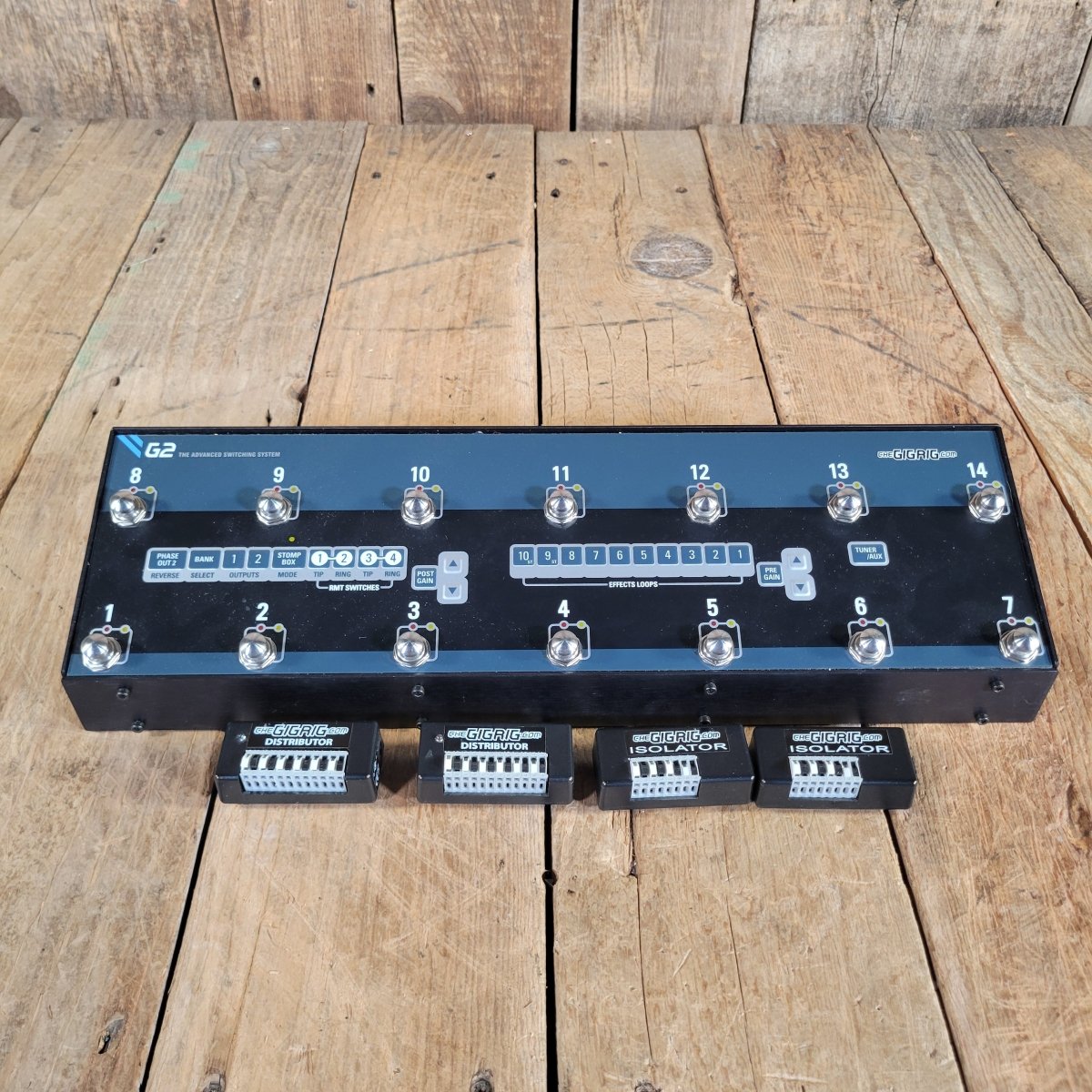 GigRig G2 Switching System With All Accessories Near Mint - Mahar's Vintage Guitars