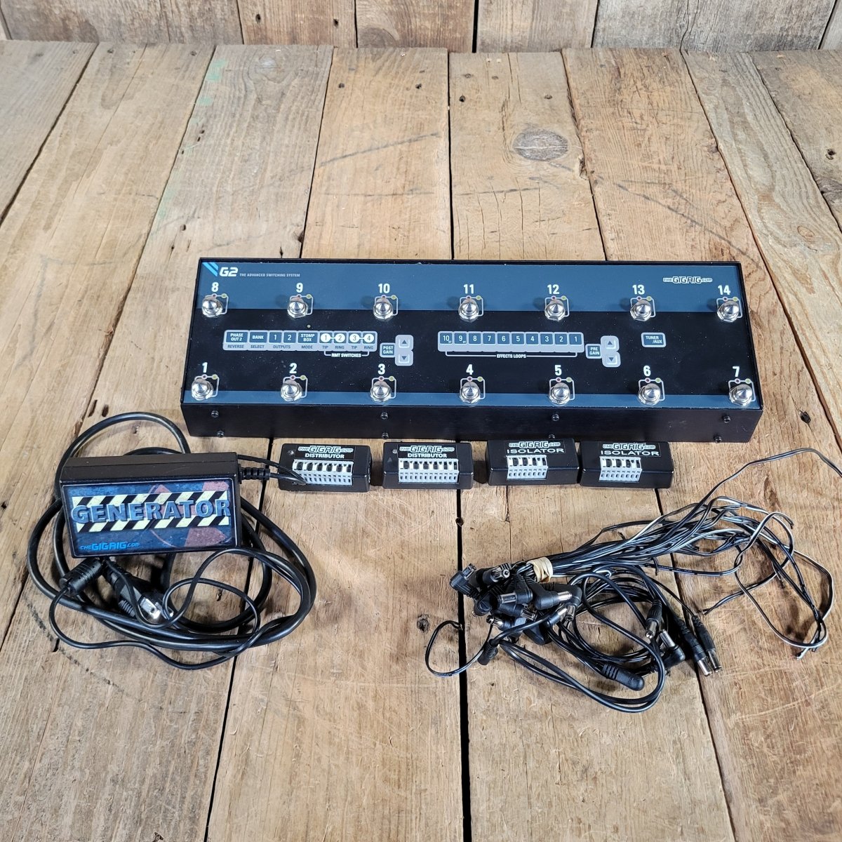 GigRig G2 Switching System With All Accessories Near Mint - Mahar's Vintage Guitars
