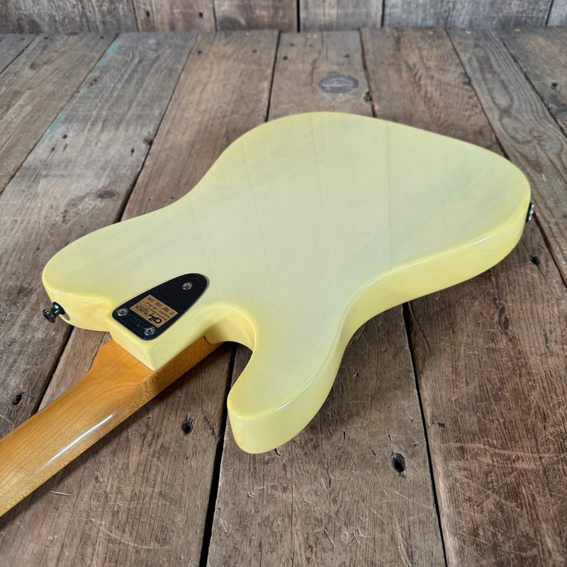 G&L ASAT Special Blonde Leo Fender with case and warranty card 1988 - Mahar's Vintage Guitars
