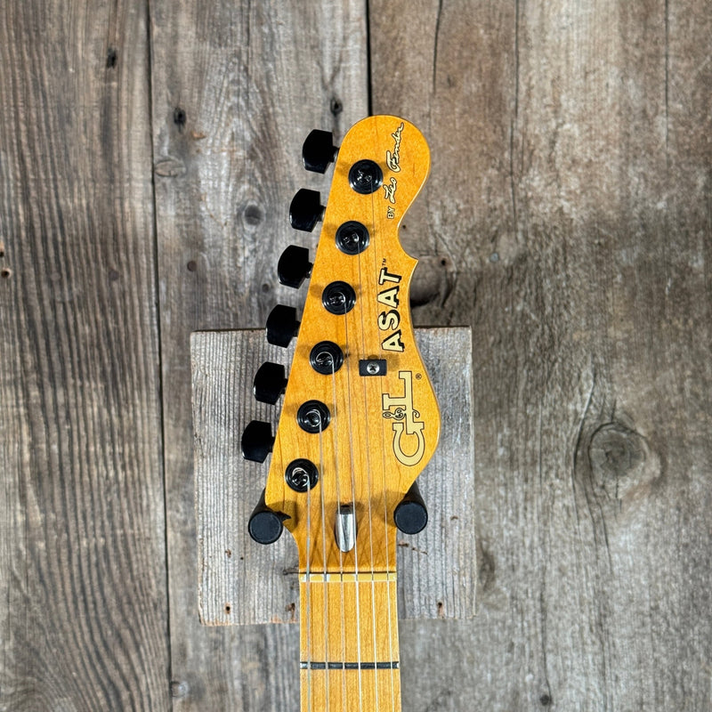 G&L ASAT Special Blonde Leo Fender with case and warranty card 1988 - Mahar's Vintage Guitars