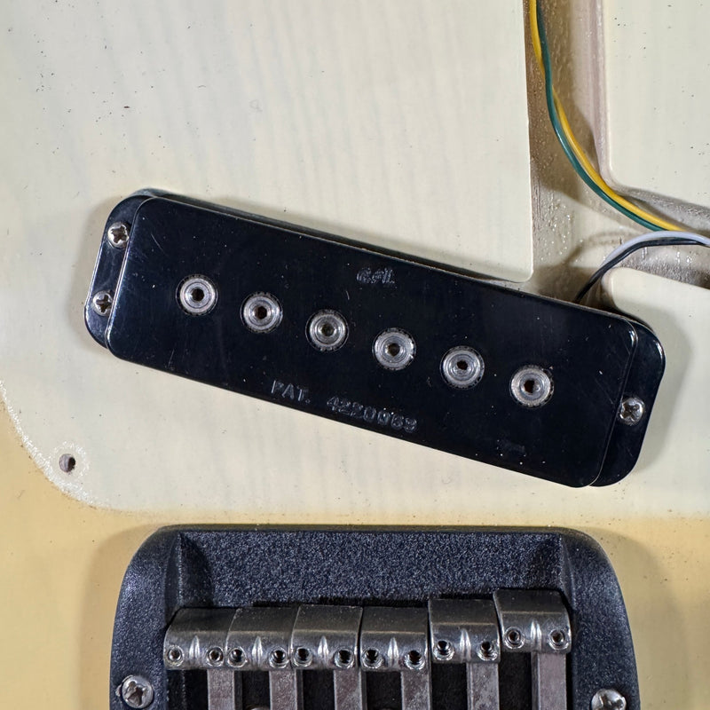 G&L ASAT Special Blonde Leo Fender with case and warranty card 1988 - Mahar's Vintage Guitars