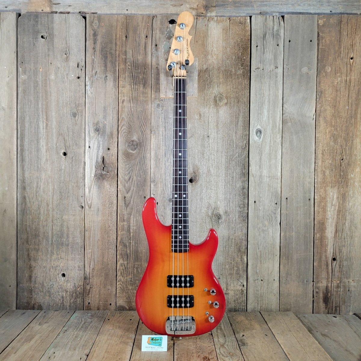 G&L L - 2000 Cherry Sunburst 1998 w/Hard Case - Mahar's Vintage Guitars
