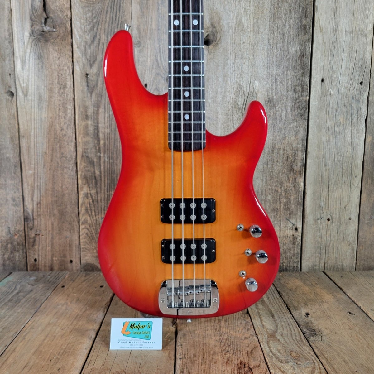 G&L L - 2000 Cherry Sunburst 1998 w/Hard Case - Mahar's Vintage Guitars