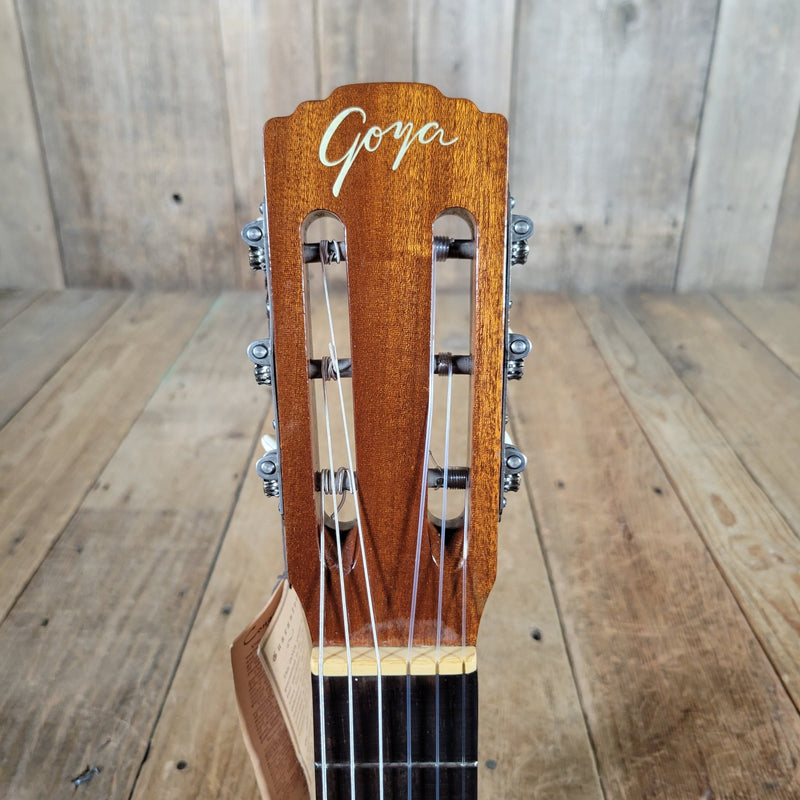 Goya G - 10 Classical Guitar 1964 – Made in Sweden, Original Case, Hang Tag & Goya Polish, Vintage Nylon String - Mahar's Vintage Guitars