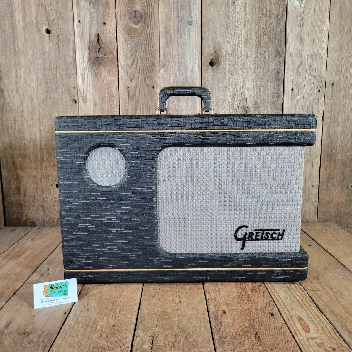 Gretsch 1959 6161 Electromatic Twin Valco Black Excellent Condition - Mahar's Vintage Guitars