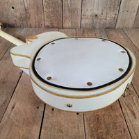 Gretsch 1977 White Falcon 7593 Single Cut All Original w/ case Excellent - Mahar's Vintage Guitars