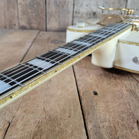Gretsch 1977 White Falcon 7593 Single Cut All Original w/ case Excellent - Mahar's Vintage Guitars