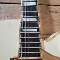 Gretsch 1977 White Falcon 7593 Single Cut All Original w/ case Excellent - Mahar's Vintage Guitars