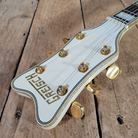 Gretsch 1977 White Falcon 7593 Single Cut All Original w/ case Excellent - Mahar's Vintage Guitars