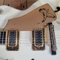 Gretsch 1977 White Falcon 7593 Single Cut All Original w/ case Excellent - Mahar's Vintage Guitars