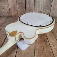 Gretsch 1977 White Falcon 7593 Single Cut All Original w/ case Excellent - Mahar's Vintage Guitars