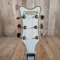 Gretsch 1977 White Falcon 7593 Single Cut All Original w/ case Excellent - Mahar's Vintage Guitars