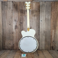Gretsch 1977 White Falcon 7593 Single Cut All Original w/ case Excellent - Mahar's Vintage Guitars