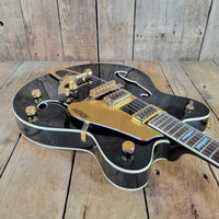 Gretsch 2015 Electromatic Classic G5422T Black and Gold w/ TKL Case, Excellent - Mahar's Vintage Guitars