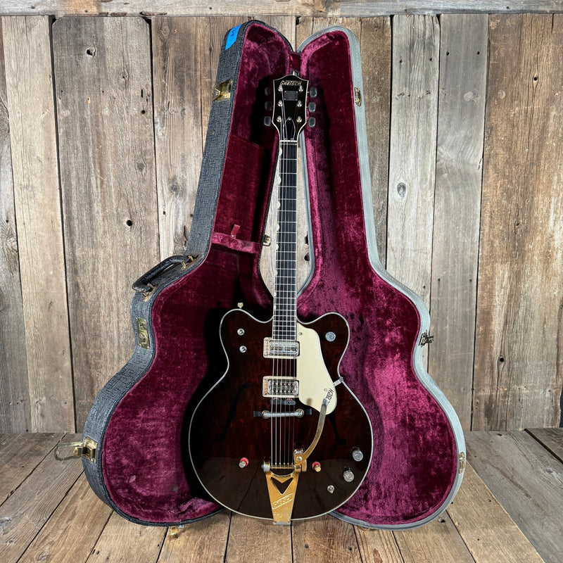Gretsch Chet Atkins Country Gentleman 6122 1964 Walnut Stain Vintage Electric Guitar - Mahar's Vintage Guitars