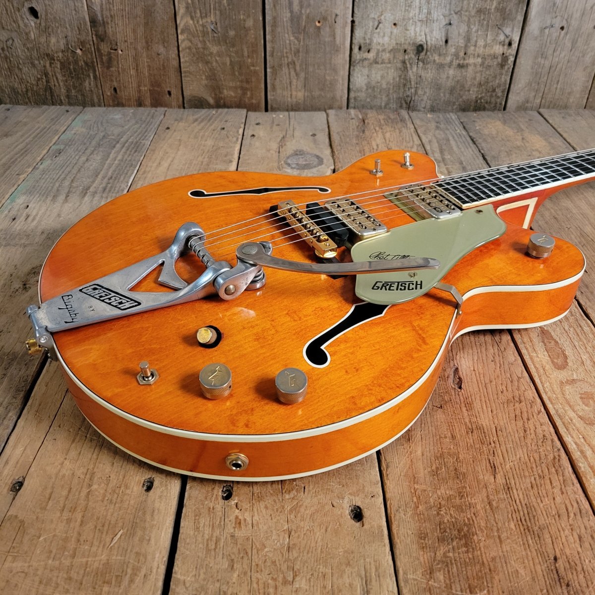 1968年 GRETSCH 6120 Chet Atkins ジャンク Vintage Gretsch 6120 Chet Atkins Nashville Orange 1968