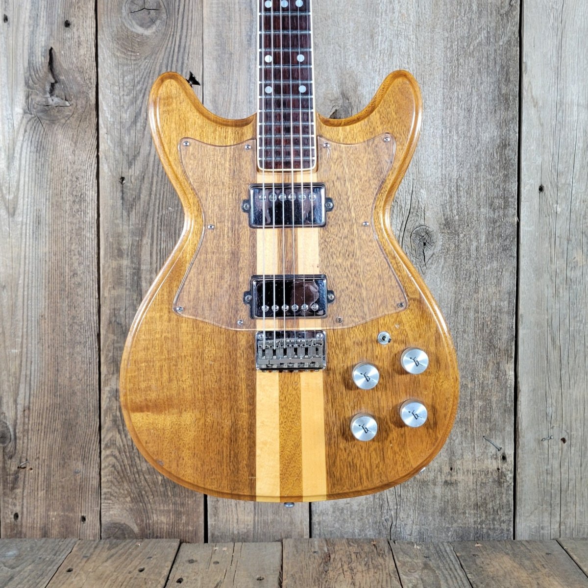 Gretsch Committee 7628 1977 – Vintage Electric Guitar, Rare Walnut Body - Mahar's Vintage Guitars