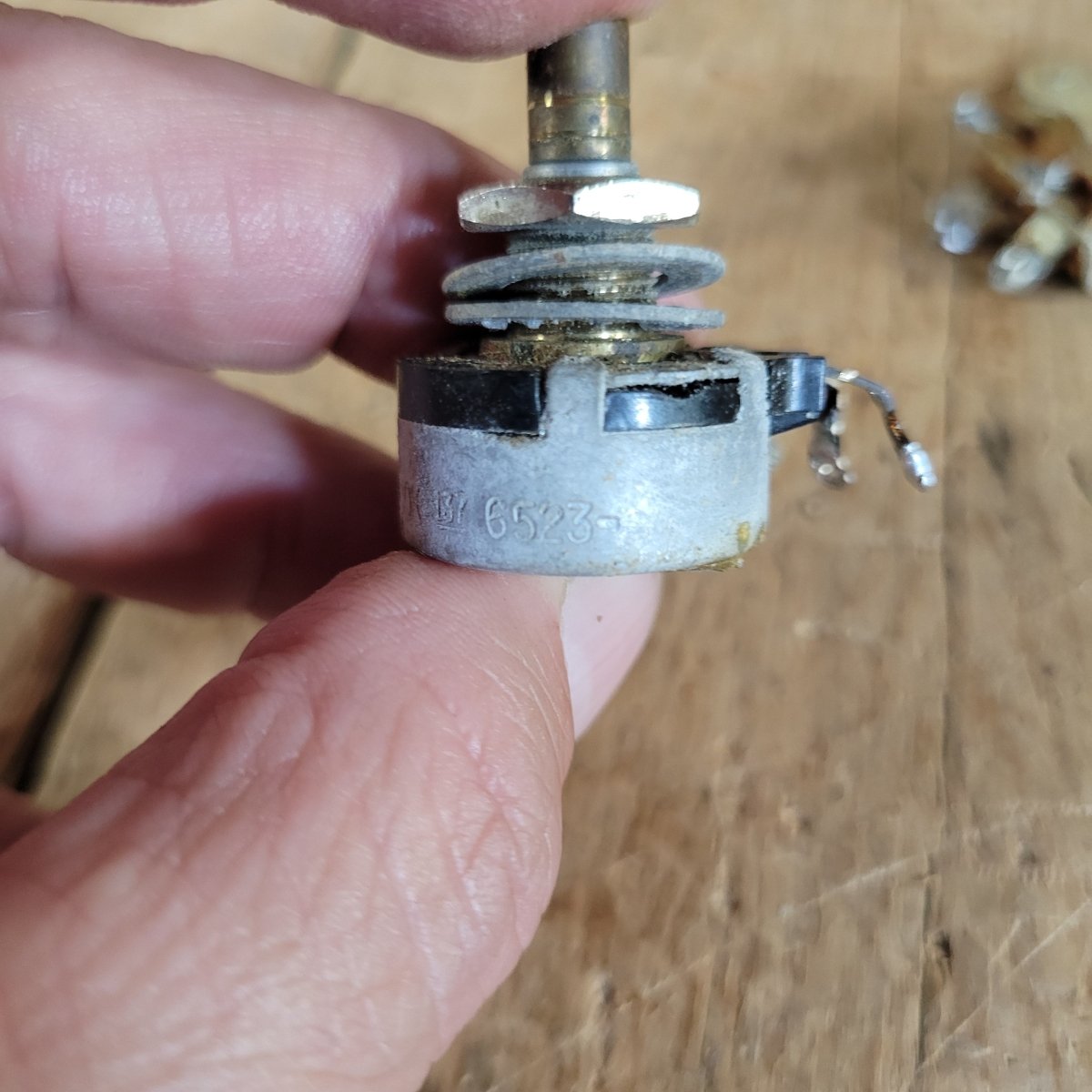 Gretsch Corvette CTS Pots & Switch 1965 — Wiring Harness - Mahar's Vintage Guitars