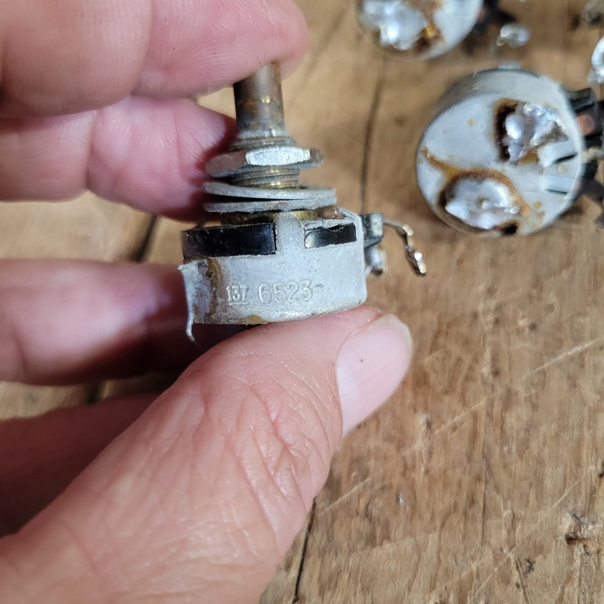 Gretsch Corvette CTS Pots & Switch 1965 — Wiring Harness - Mahar's Vintage Guitars