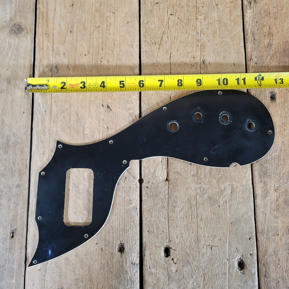 Gretsch Corvette Pickguard 1965 — Two - Pickup Model - Mahar's Vintage Guitars