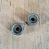 Gretsch Knobs (2) Chrome Non G Pointer Style 1955 1950s - Mahar's Vintage Guitars
