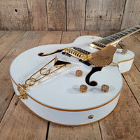 Gretsch White Falcon G6136DS 2009 Dynasonic Pickups Near Mint - Mahar's Vintage Guitars