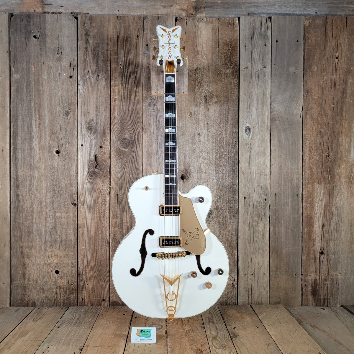 Gretsch White Falcon G6136DS 2009 Dynasonic Pickups Near Mint - Mahar's Vintage Guitars