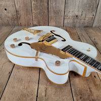 Gretsch White Falcon G6136DS 2009 Dynasonic Pickups Near Mint - Mahar's Vintage Guitars