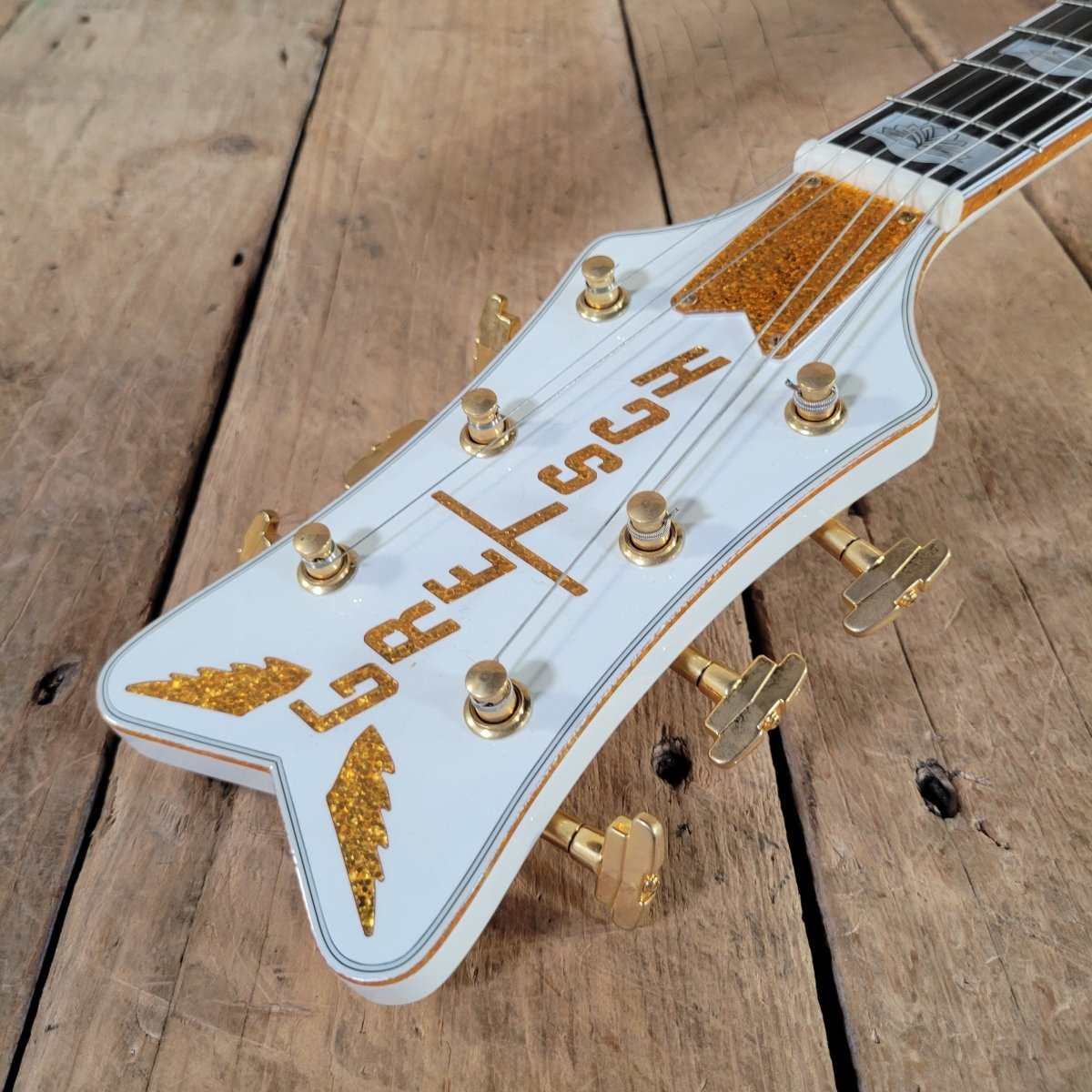 Gretsch White Falcon G6136DS 2009 Dynasonic Pickups Near Mint - Mahar's Vintage Guitars