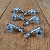 Grover Rotomatic "Milk Bottle" Chrome 3 per side tuners tuning machines 1968 1970s Martin - Mahar's Vintage Guitars