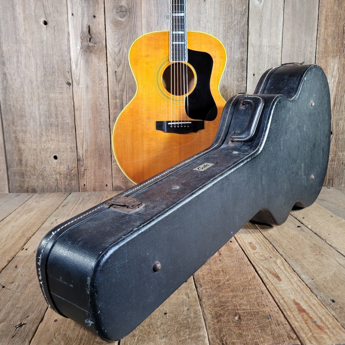 Guild 1974 F-50 BLD Restored w/ Original Case - Mahar's Vintage Guitars