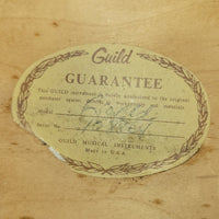 Guild 1974 F-50 BLD Restored w/ Original Case - Mahar's Vintage Guitars