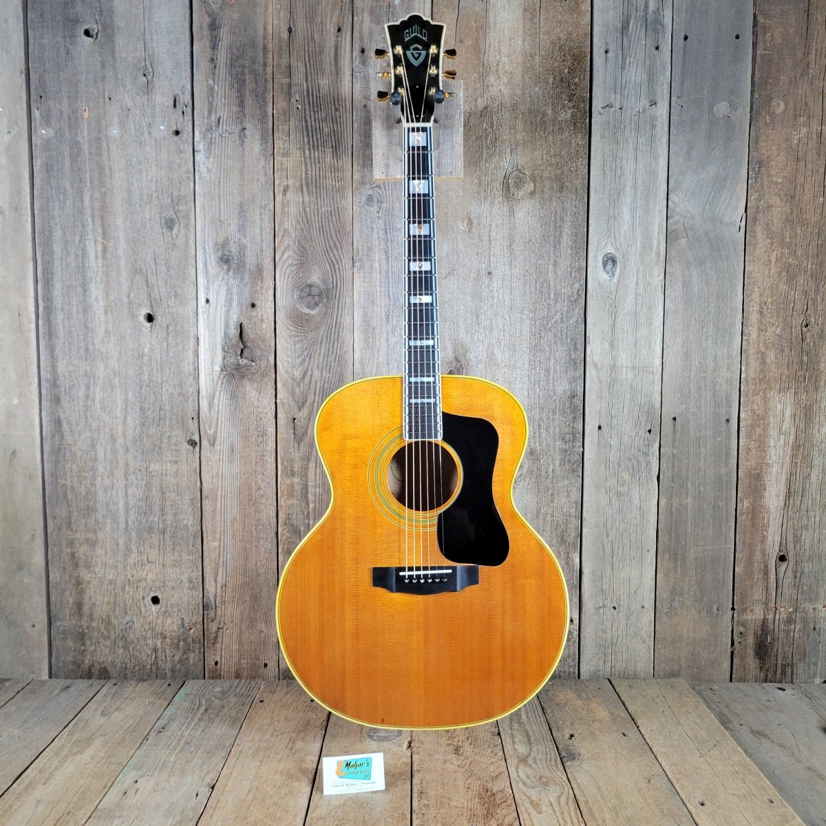 Guild 1974 F-50 BLD Restored w/ Original Case - Mahar's Vintage Guitars