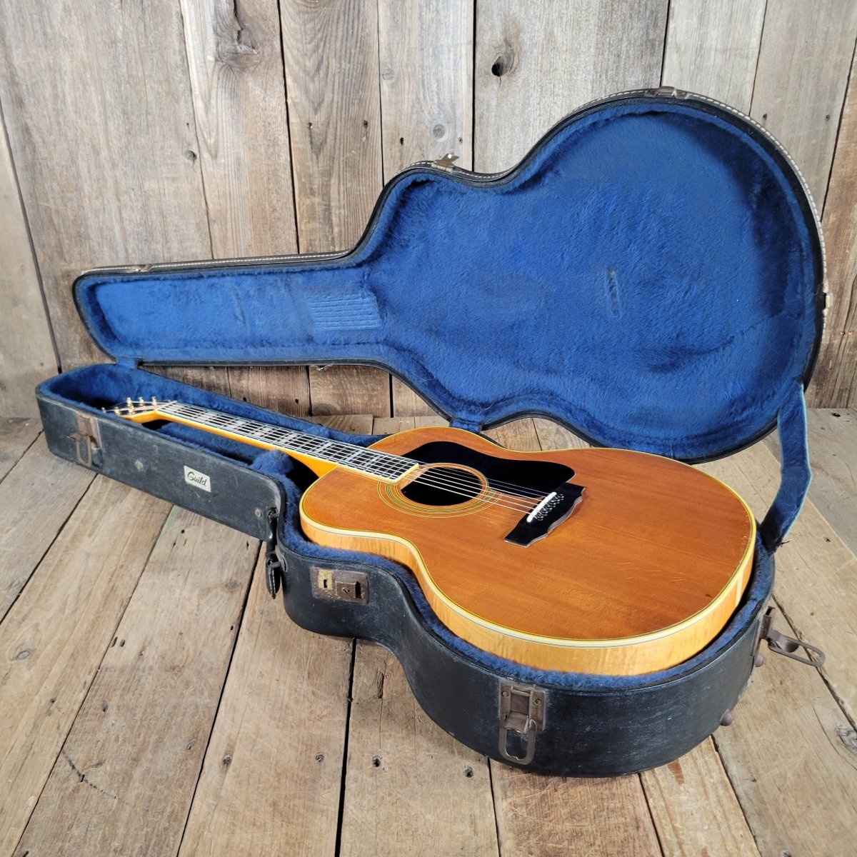 Guild 1974 F-50 BLD Restored w/ Original Case - Mahar's Vintage Guitars