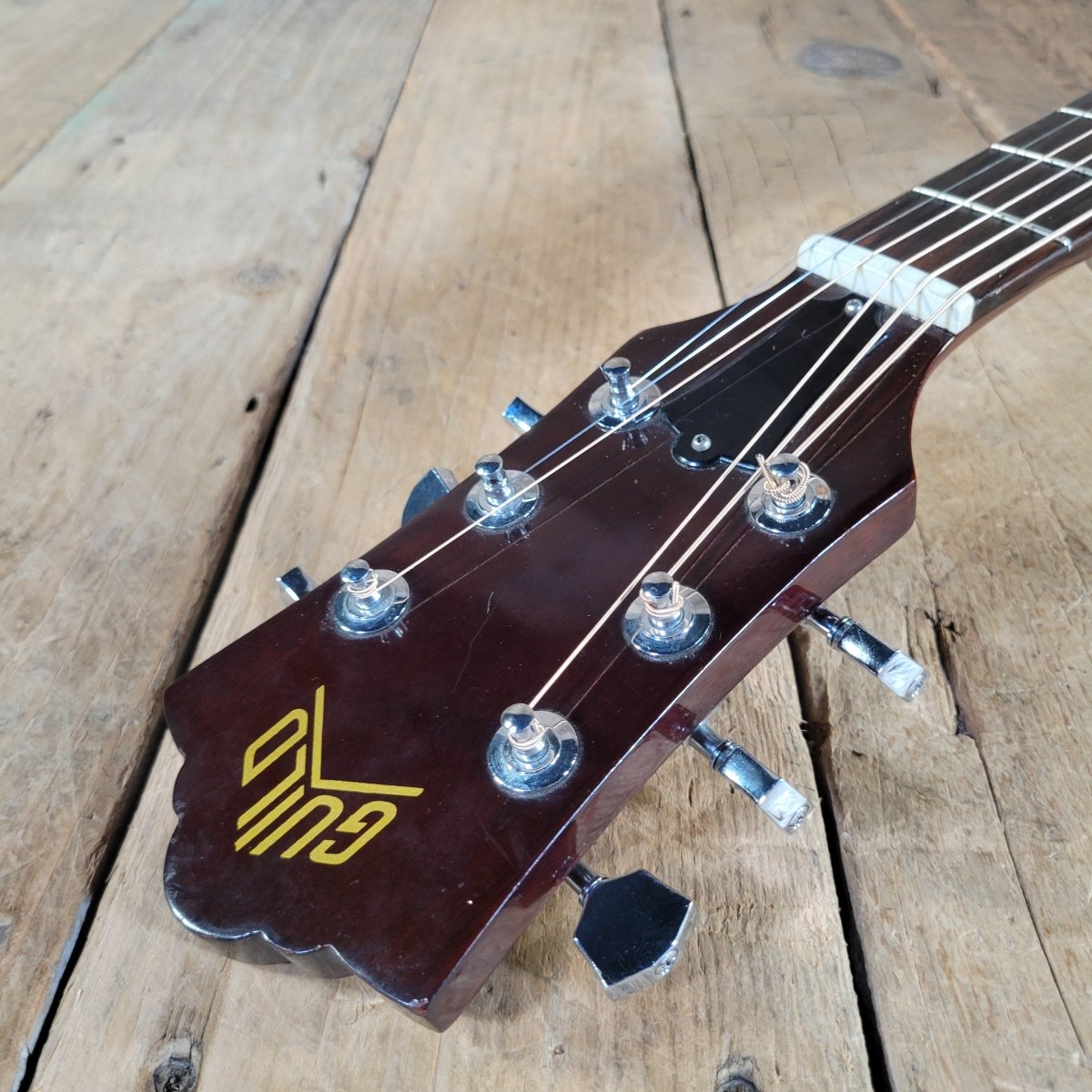 Guild 1975 D-35 NT w/Hard Case Fresh Neck Reset & Refret - Mahar's Vintage Guitars