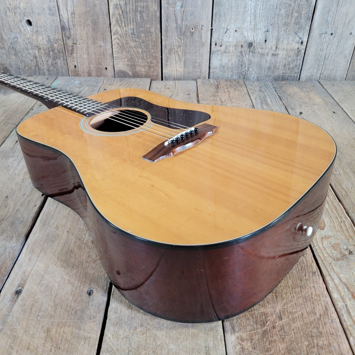 Guild 1975 D-35 NT w/Hard Case Fresh Neck Reset & Refret - Mahar's Vintage Guitars
