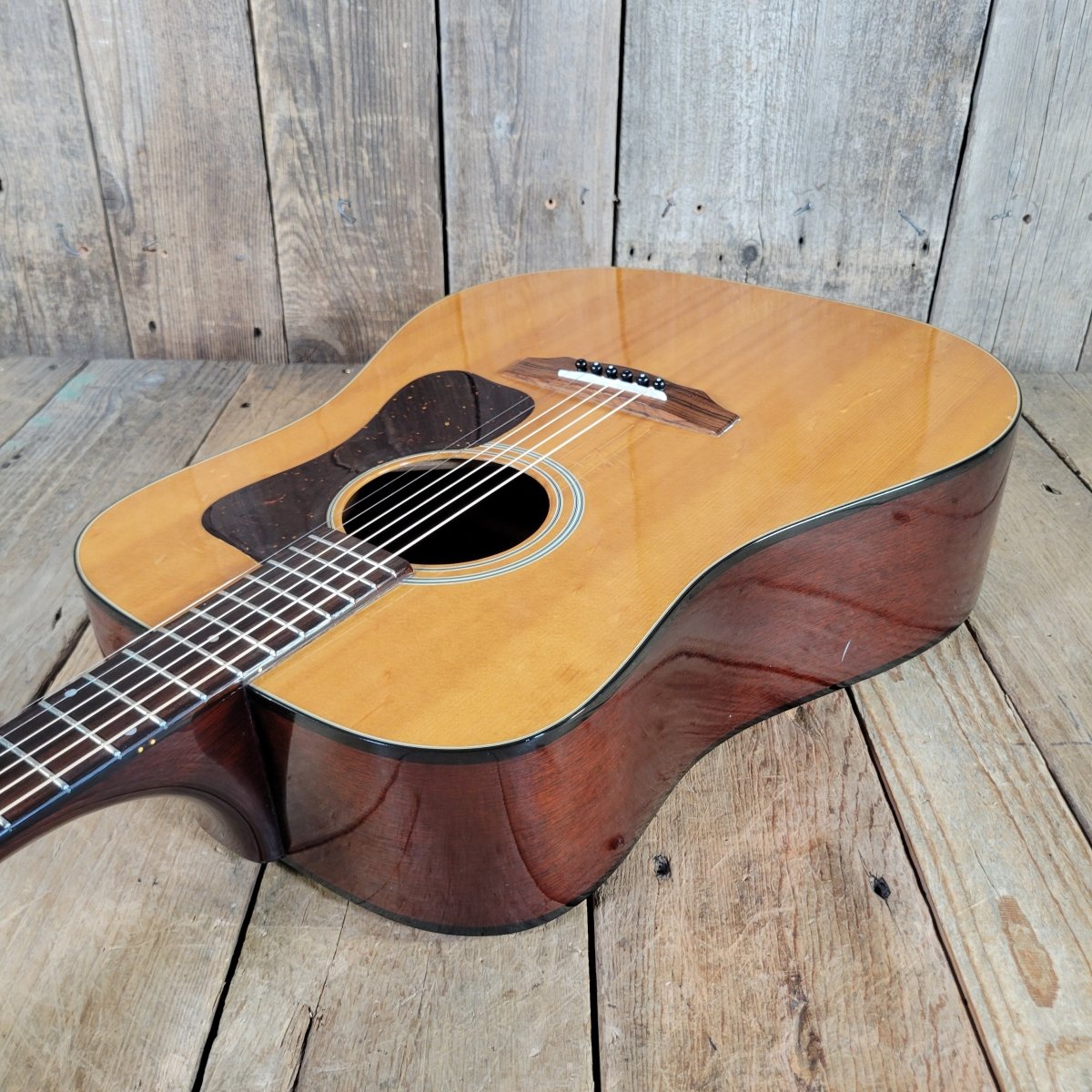 Guild 1975 D-35 NT w/Hard Case Fresh Neck Reset & Refret - Mahar's Vintage Guitars