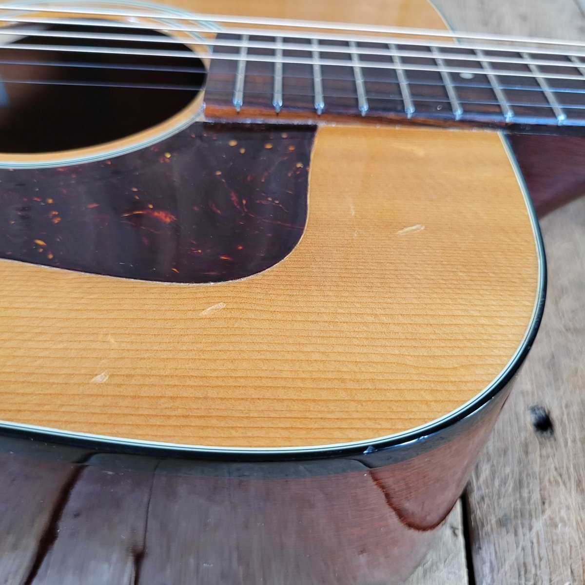 Guild 1975 D-35 NT w/Hard Case Fresh Neck Reset & Refret - Mahar's Vintage Guitars