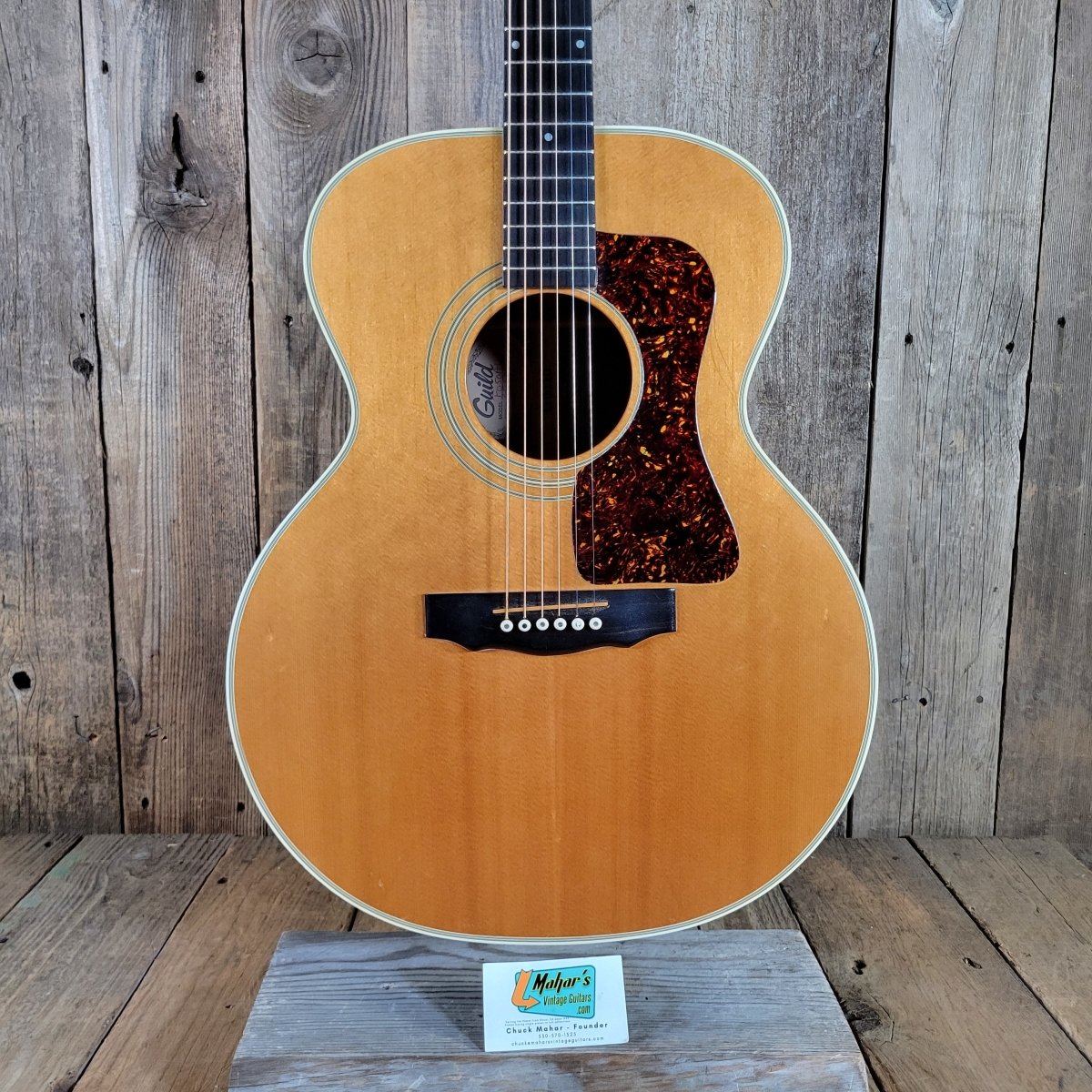 Guild 1987 GF-50-R AKA F050A11 w/ Original Case, Very Good - Mahar's Vintage Guitars